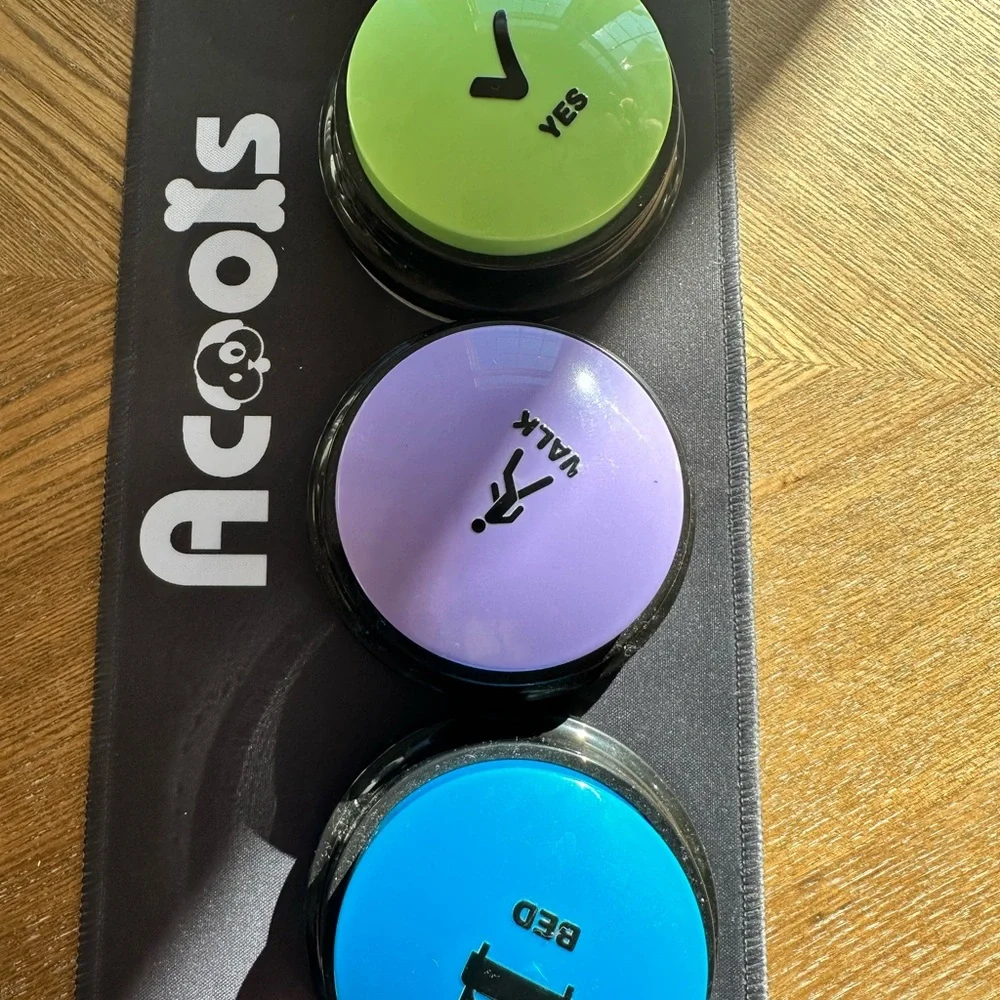 Dog training button voice set